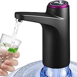 parameshwara Water Dispenser, Portable Water Bottle Pump for Universal 3, 4 and 5 Gallon with USB Electric Charging and Automatic Off Switch-image-84