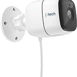 IFITech WiFi Outdoor 1080P Security Camera ; 80ft Night Vision ; 2-Way Audio ; 140� Field of View ; Alarm Notification ;APP Control- Mini - Metal-White-picture-12