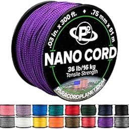 Paracord Planet Nano Cord –Lightweight Nylon Nano Paracord – Great for Arts & Crafts, Home Décor, Camping and More-image-93