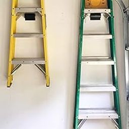 CALANDIS Ladder Hanger Equipment Rack Garden Tool Holder for Wall Ladders Wheelbarrow-image-72