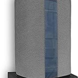 Water Dispenser for 20 LTR/Litre Bottle Jar Cover with Transparent Strap - Grey (DC-TS-Grey)-image-79