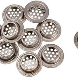 MERISHOPP 3xStainless Steel Air Vent Louver Round Hole Air Vent Cover Louver 19mm|Home & Garden|Home Improvement|Building & Hardware|Home Building & Hardware-image-28