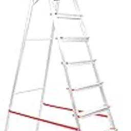 Perfect steel traders Foldable 8 Step Aluminium Ladder with Hand Support | Lightweight & Rust-Free Step Ladder for Home Maintenance & DIY Tasks-picture-18