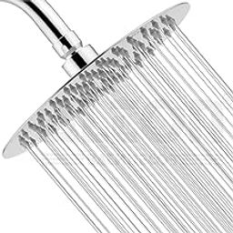 ALTON SS-304 Grade Stainless Steel Metal Silicone Polished Finish Overhead Shower (Silver, 6 inch)-image-72