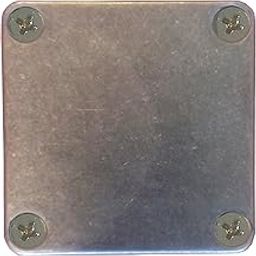 Enclosures, Boxes, & Cases 1.97 x 1.97 x 1.18" UNPAINTED ALUM IP54 (1 piece)-19
