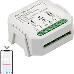 Wi-Fi Gate Opener, Wi-Fi Garage Door Opener, Connect to existing gate and Garage Door openers, Compatible with Amazon Alexa, Google Assistant-12