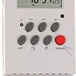 amiciSmart Digital Programmable Timer Switch Relay | 28 ON/Off Schedules | 7-Day Cycle | DIN Rail Mounted | 25A 220V AC for Automation-image-37