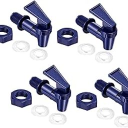 CALANDIS™ 4 Pieces Replacement Cooler Faucet Water Beverage Lever Pour Dispenser Valve Blue | Hot/Cold Water Dispensers | Plumbing & Fixtures | Home Improvement-image-55