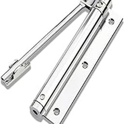 VOLMATE Household Door Closer – Stainless Steel Adjustable Auto Closing Door Spring for Fire Doors Mute Surface Mounted Design (Pack of 1)-image-50