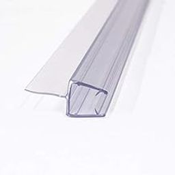 Transparent PVC Center Seal for Glass Door (2 mtr) 12mm-24