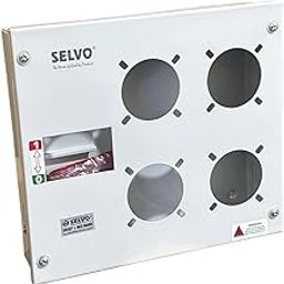 SELVO 4 SOCKET +1 MCB Slot Industrial plug socket Distribution board-18