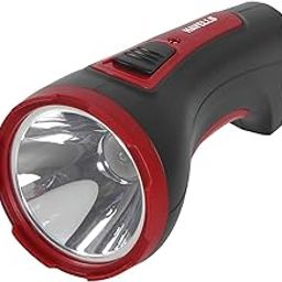Havells 3W LED Rechargeable Torch|Energy Efficient|Long Range|Upto 4 Hours Battery Backup|Built in Overcharge Protection|Made in India|(Pathfinder 30)|(Black)|Pack of 1-25