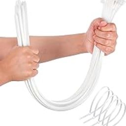 TheMujtaba® Large Zip Ties Heavy Duty Outdoor 24 inch (100 Pack), Heavy Duty Zip Ties 120 lbs Tensile Strength Outdoor UV Resistant,Awnings Tying Branches Bundling of Crops Fixed Water Pipes-image-23