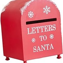 Santa Mailbox Christmas Decorations Postbox Letter Box for Outdoor Xmas Room| Home Décor | Kitchen Tools-image-14