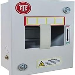 Daystar Solutions FTC 4 Way Metal MCB Box Heavy Duty | Rust Proof | Inbuilt Din Rail | Corrosion-Resistant Coating | Easy to Install & Wire | Flexible and Modular-6