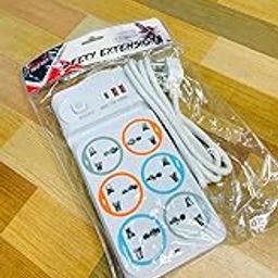Trend Loop Extension Board with USB Port | Socket Surge Protector Power Strip with Master Switch | Multi Plug Board for Home & Office Use-20