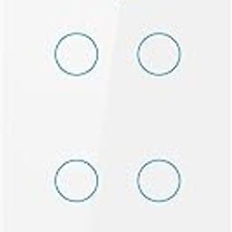 bnf® WiFi & RF Smart Wall Touch Light Switch White 4 Switch-image-47
