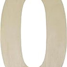 ACRYLIC SHEETS INDIA Wooden Numbers 0-9, 2.5cm Thick, Wall Decor Sign Board for DIY, Craft, Party Decoration (Number 0)-image-89
