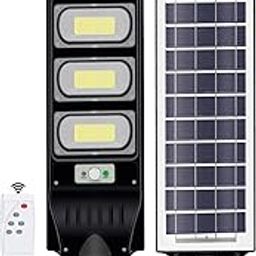 SolarBloom - 90 Watt Solar Street Lights with Motion Sensor and Dusk to Dawn for Garden, Street, Lawn, [ with Out Pole ] [ Pack of 1, Cold White Light, 351LED ]-image-43