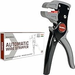 BUILDSKILL 2 IN 1 Automatic Wire Stripping & Cutting Tool – Precision Cutter for Electrical, Automotive, Cords & Cables – Ergonomic Handle with Pressure Adjustment-31