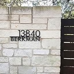UNKAR EXPORTS INDIA | Personalized | Matt Black | & Back Name | Plats Door | Numbers House | Sign Plaques Luxury | Name Plates | Waterproof | Laser Cut | for Home Entrance-image-20