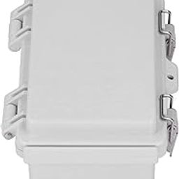 Power Enclosure, Stainless Steel Latches ABS Waterproof Junction Box Wide Application Durable for Outdoor-image-25