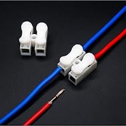 Glopro Store 30pcs 2 Bolts Quick Push Type Lock Electric Wire Connectors for Cable Lock Push Connector Terminals-picture-19