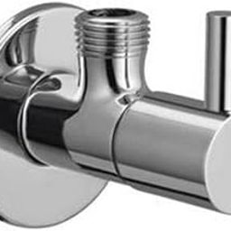 BATHBLISS Flora Brass Chrome Plated Angle Cock-image-32
