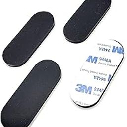 2 1/2" x 1" Thick Oval Rubber Pads for Electronics, Consoles and Furniture - Bumper Pad Spacers with Waterproof Base (24 Pack)-image-38