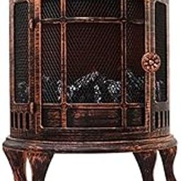 MERISHOPP Retro Flameless Flickering LED Log Burner Fireplace Decoration Lantern Lamp|Home & Garden|Home D?©cor|Home D?©cor-image-62