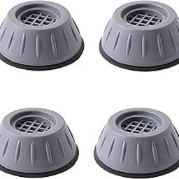 Oblivion Anti-Vibration Pads for Washing Machine, Noise-Cancelling Rubber Feet & Plastic Washer Suction Cup, Fridge Leveling Feet, Refrigerator Stand Foot, Furniture Base Stand (4 - Piece)-image-29