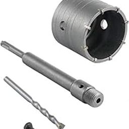 AASONS 30mm x 300mm Long Concrete Hole Saw Set Choice Of Sizes 30 to 150mm & Length 160 to 600mm Wall Core Drill Bit Cutter Carbide Tipped TCT & SDS+ Plus Extension Bar For Brick, Cement, Stone, Etc-16