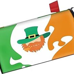 ST. Patrick's Day Mailbox Cover Standard Size 18 x 21 inch for Festival Style C-image-43