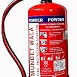 Mundet Wala ABC Powder Type 6KG Fire Extinguisher for Home | Fire Safety for All Types of Fire for Home, Office & Car Safety | Fire Extinguisher for Office (ABC(6kg))-23
