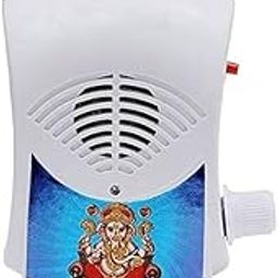Hindu Chanting Box for Prayer Mantra Device 10 in 1 Mantra (220/240V AC Power) Continuous Chants Speaker Jaap Meditation-image-2