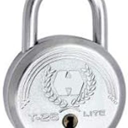Harrison T-26 LITE Steel Round Premium Padlock Chrome Finish with 3 Keys (40 mm)-image-15