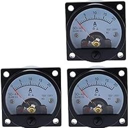 Kondari Ammeter SO-45 DC Ammeter Analog Pointer Meter DC1A2A3A5A10A15A20A30A Electrical Testing Current Tester(250A 75mV)-image-19