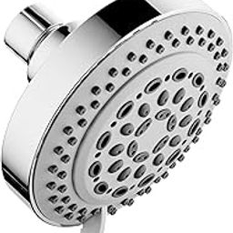 ALTON SHR22315 ABS 5-INCH, 8-Function Overhead Shower Without Arm, Chrome Finish-image-9