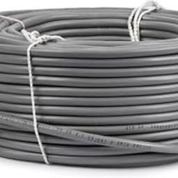 6 Core Shielded Round Cable Wire GREY 7/.0060 (7/38) 1 Meter (Pack of 1)-3