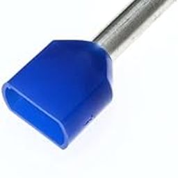 200Pcs 2.5mm² Twin End Wire Ferrule Crimping Terminal TE2510 (Blue)-14