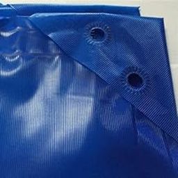 JooGTooK 12X12 FT. Plastic Film Tripal/Tarpaulin/90 GSM Tirpal (12X12FT.) || Extra Strong, UV Resistant, 100% Waterproof Virgin (Blue)-picture-22