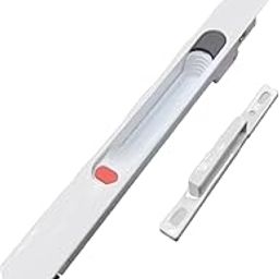 First Lot Aluminium Alloy Concealed Sliding Window Latch Lock for Euro Series Aluminium Domal and uPVC Sliding Door & Windows. (1 Pieces, White)-image-5