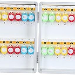 Key Lock Box Wall Mounted Key Keep Case for Apartment Hotel Property Managers 32 Position | Facility Maintenance & Safety | Access Control Equipment | Lock Boxes-23