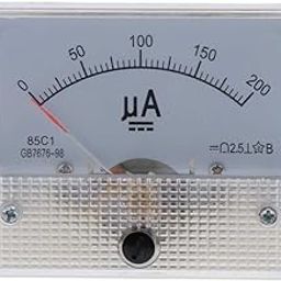 LOSA Accurate 85C1-uA Panel DC Ampere Tester Current Measuring Tools 0-200uA-21