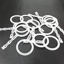 Curtain Eyelet Back Locks with Interlocking Tails, Standard Size, Flexible, Long Lasting - 50 Pieces-picture-23