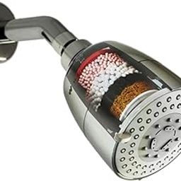 WaterScience CLEO Shower Filter for Hard Water - Multi Flow | Water Softener for bathroom | Shower Head Hard Water Filter | For Borewell / Tanker Water - CLEO SFM 419-picture-8
