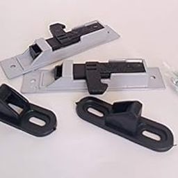 Aluminium Sliding Window Concealed Lock (2 Pcs) (Gray)-picture-20