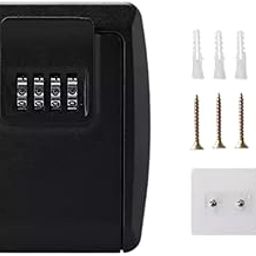 CALANDIS™ Key Lock Box Multipurpose Key Storage Box for Offices Schools Indoor Outdoor Black | Lock Boxes | Access Control Equipment | Facility Maintenance & Safety-14