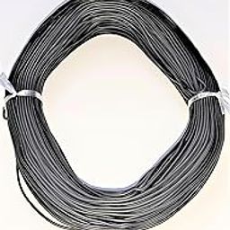 Wizzo (78 Meters) 14/36 PVC Copper DC Wire PVC Insulated Outer Cable For Multipurpose Use, DIY, Electronics Works, Science Projects (BLACK)-0