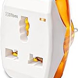 Embox 6A to 16A Converter Plug for Geysers AC Refrigerator Microwave Heavy Home Appliances-16 amp Socket with 3 Pin Outlets Sitable for All International Plugs (6-16 LED Indicator Plug-Pack of 1)-13